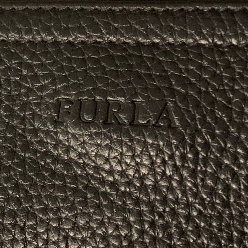FURLA - Fine Italian Leather Black Handbag